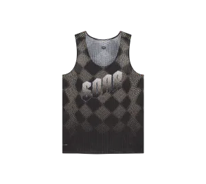 Men's Race Vest | Black Rainbow Dot