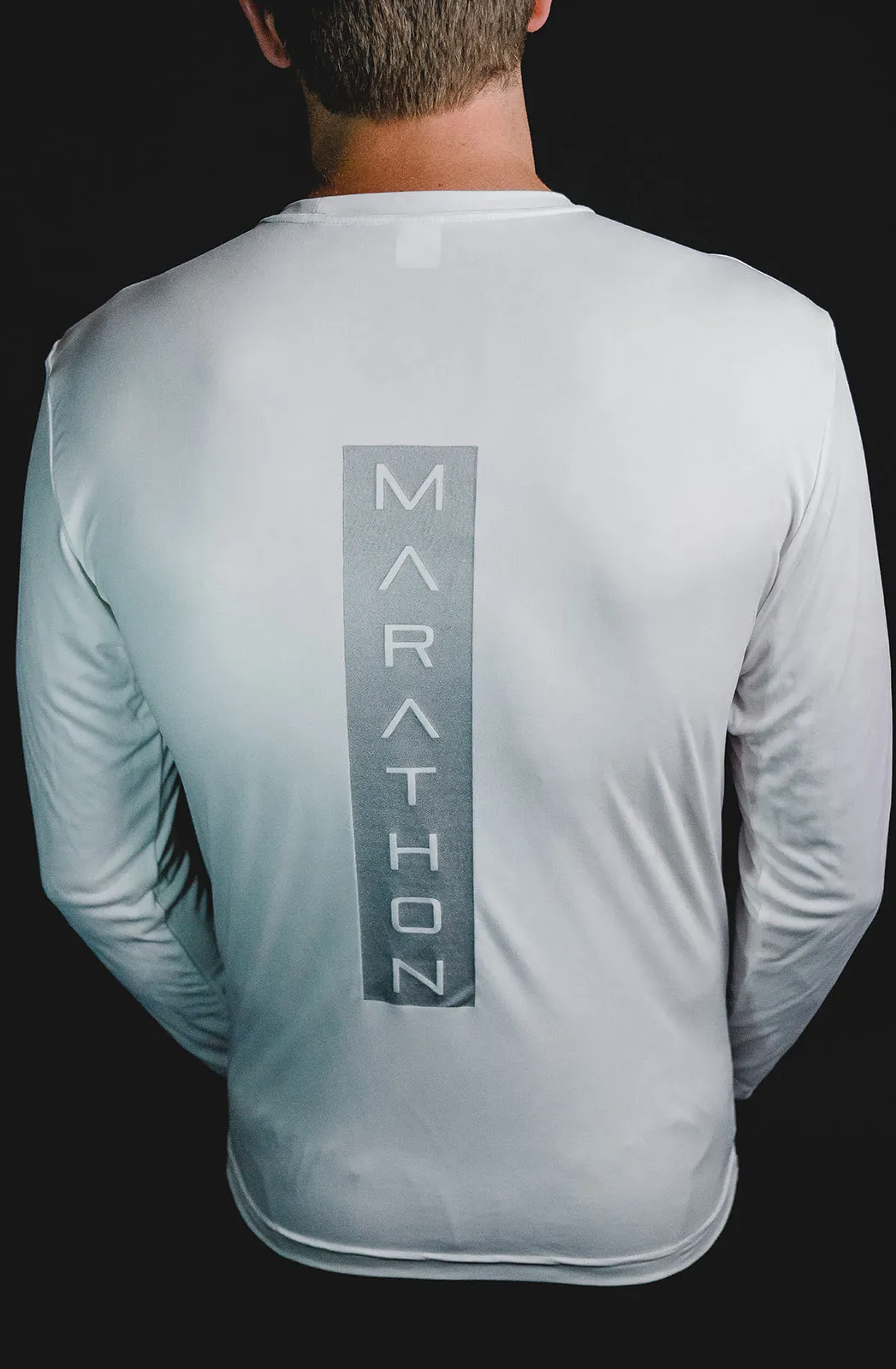 MEN'S REFLECTIVE MARATHON PERFORMANCE LONG-SLEEVE SHIRT