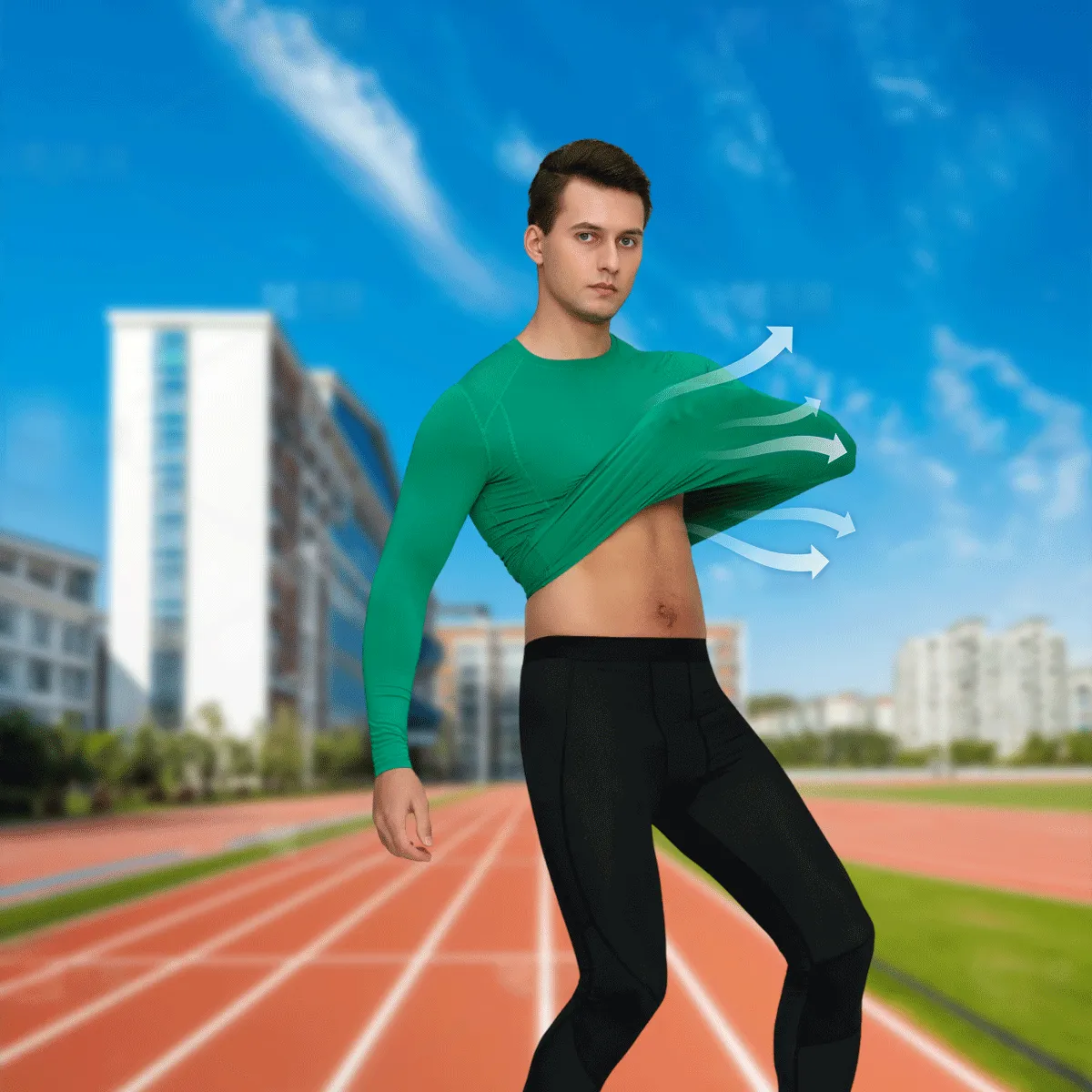 Men's Sport Long Sleeve Compression Shirt