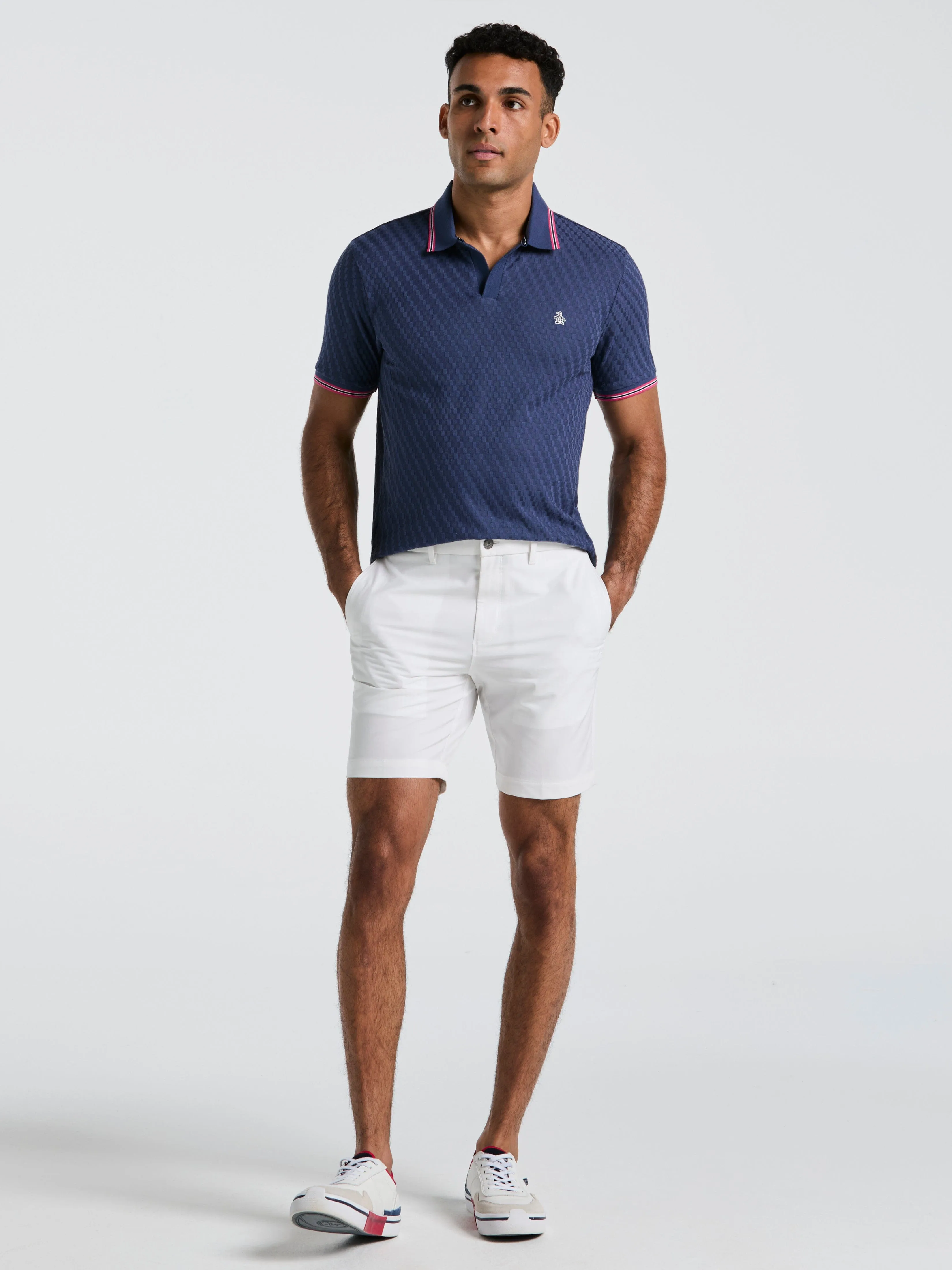 Men's Technical Flat Front 8" Golf Shorts