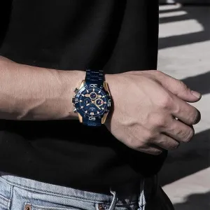 Mens Watches Top Luxury Military Sport Waterproof Stainless Steel Wristwatch