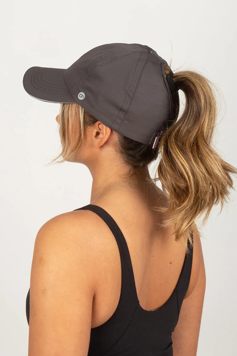 Mia Reflective Sandwich Brim Active Ponyflo® Cap