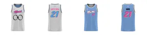 Miami Core Reversible Basketball Singlet Design Your Own Custom