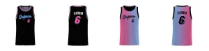 Miami Gradient Core Reversible Basketball Singlet Design Your Own Custom