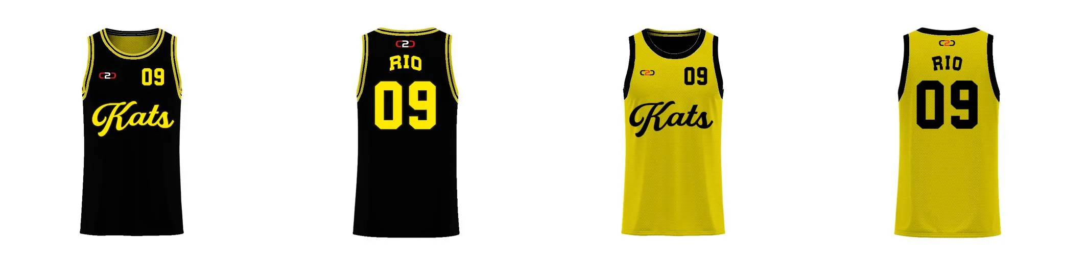 Miami Gradient Core Reversible Basketball Singlet Design Your Own Custom