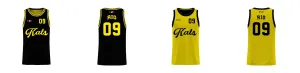 Miami Gradient Core Reversible Basketball Singlet Design Your Own Custom