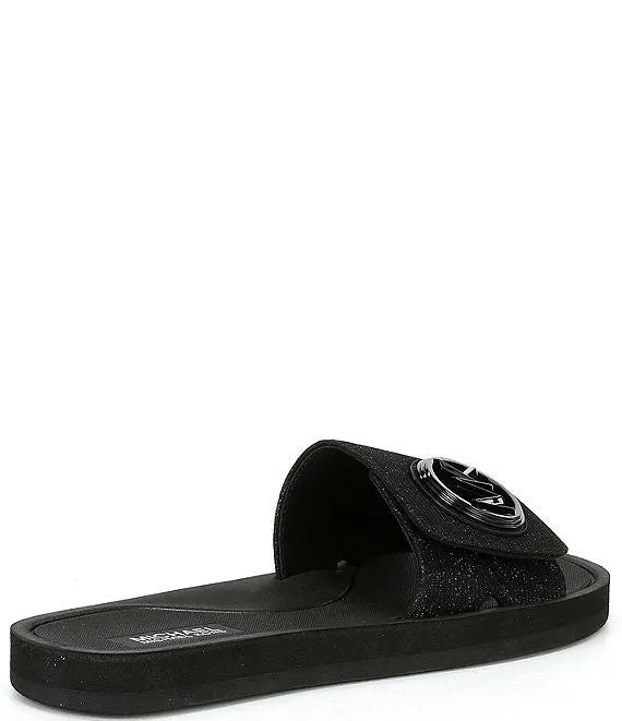 MICHAEL KORS- WOMEN'S CHARM SLIDE