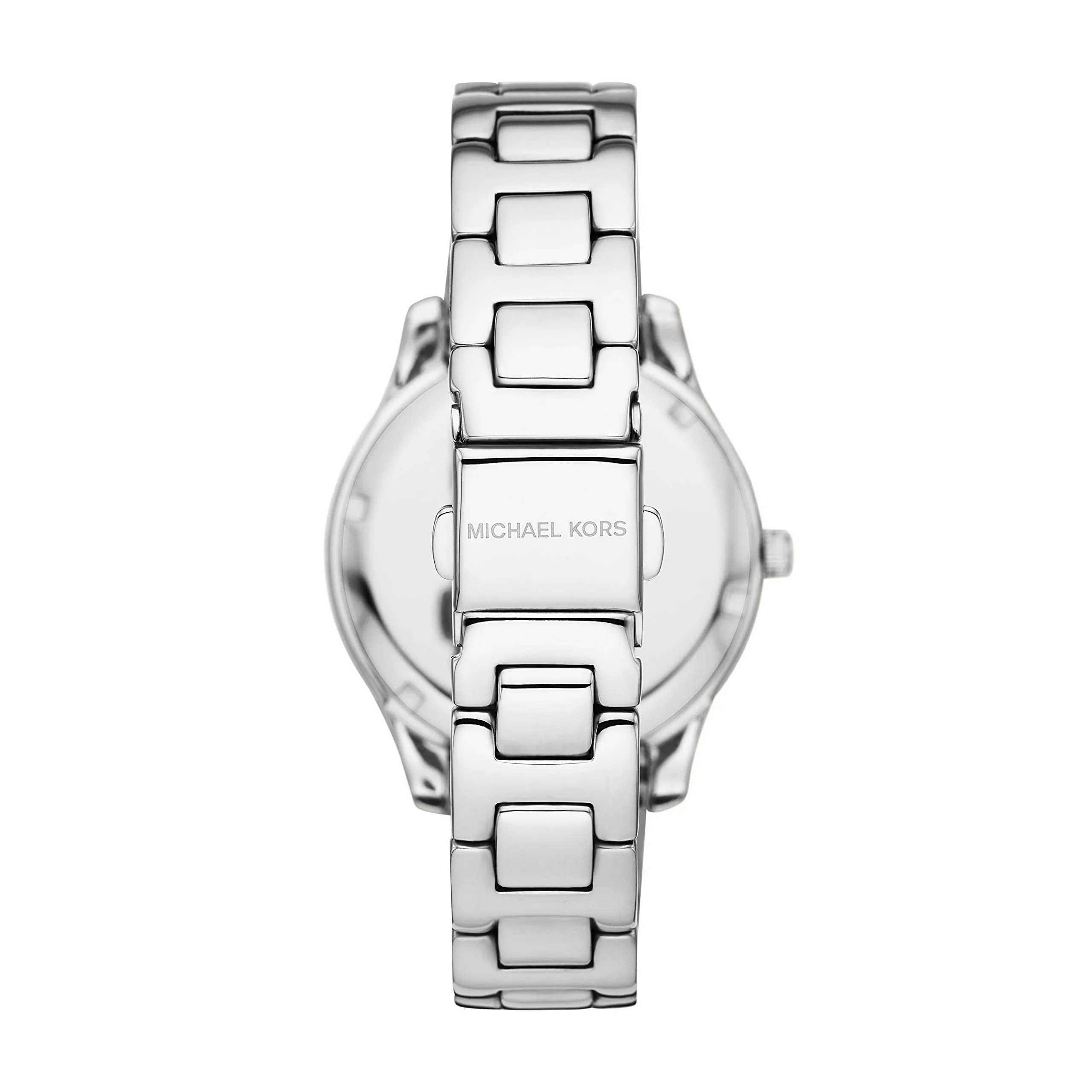 Michael Kors Women's Liliane Quartz Watch with Stainless Steel Strap, Two-Tone, 16 (Model: MK4556)