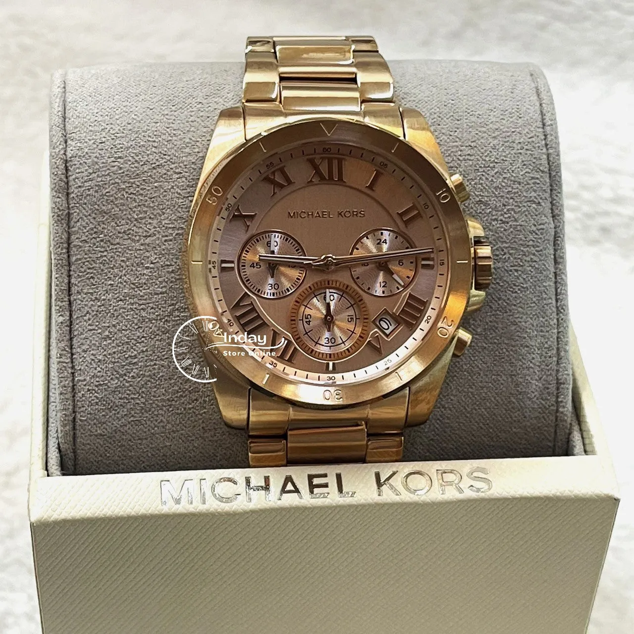 Michael Kors Women's Watch MK6367 Brecken Chronograph Ladies Watch