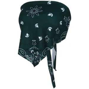 Michigan State Bandana Top