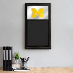Michigan Wolverines: Mirrored Chalk Note Board