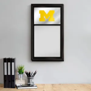 Michigan Wolverines: Mirrored Dry Erase Note Board