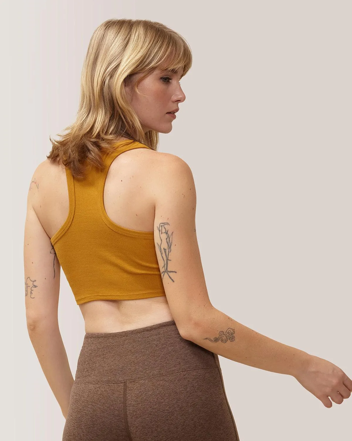 Mile-End Tank Top - Chamomile