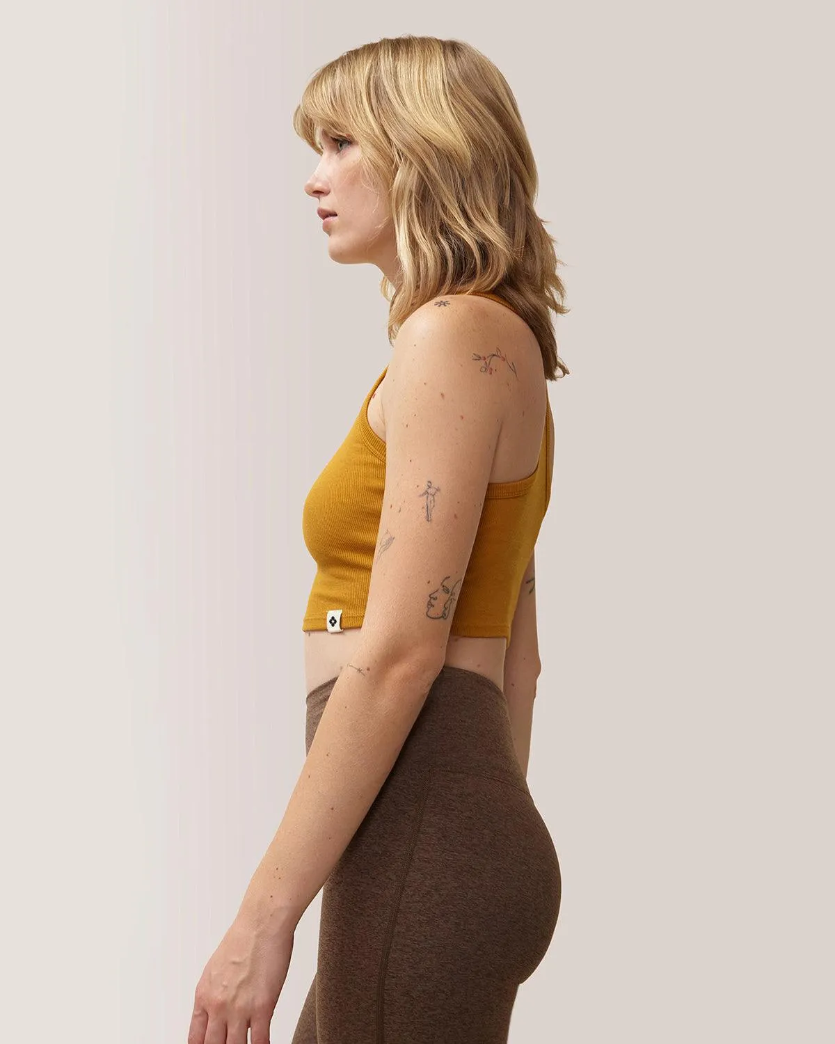 Mile-End Tank Top - Chamomile
