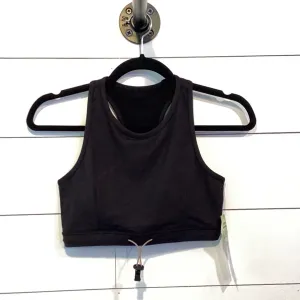 Mono B Black Bungee Bra