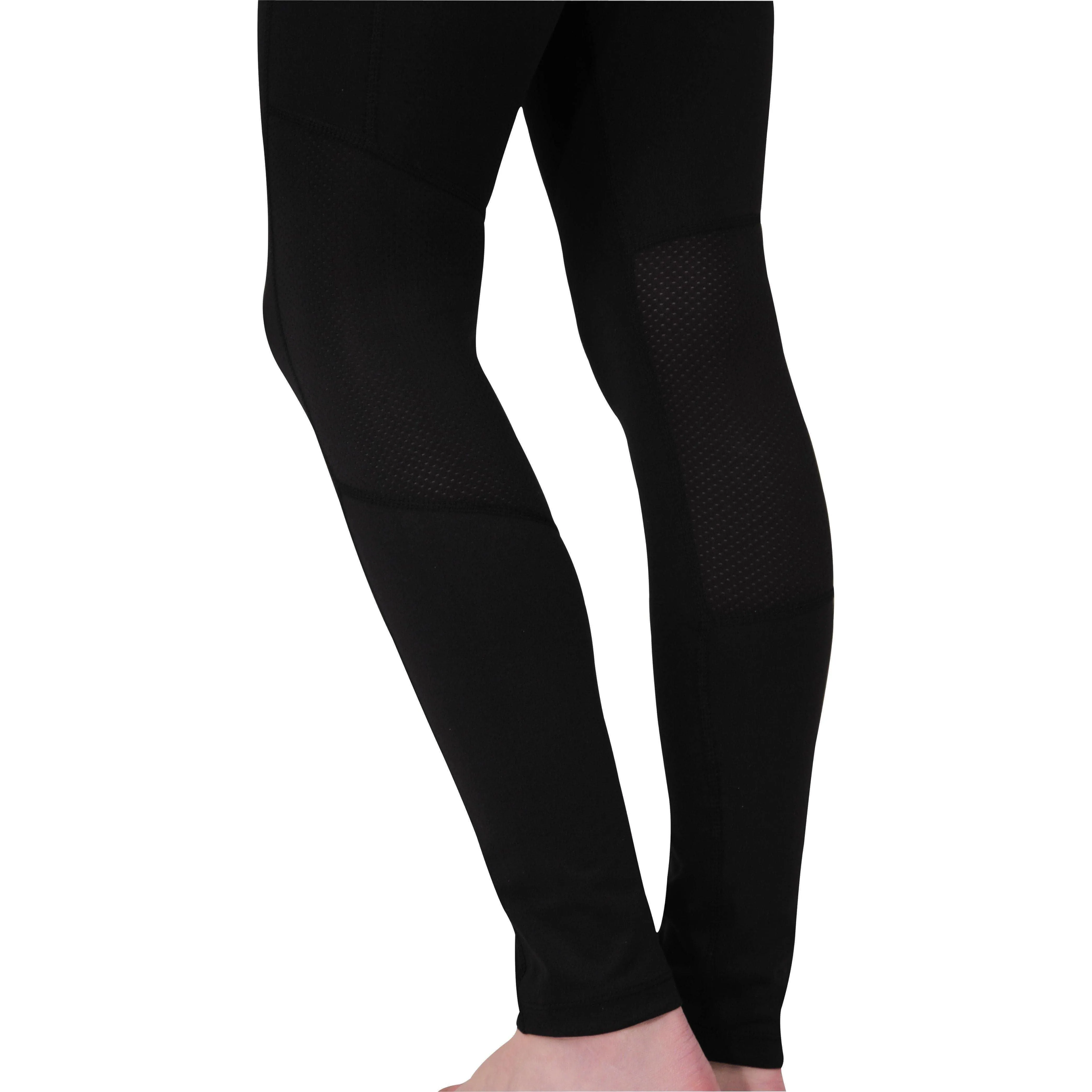 More Mile Excel Womens Long Running Tights - Black