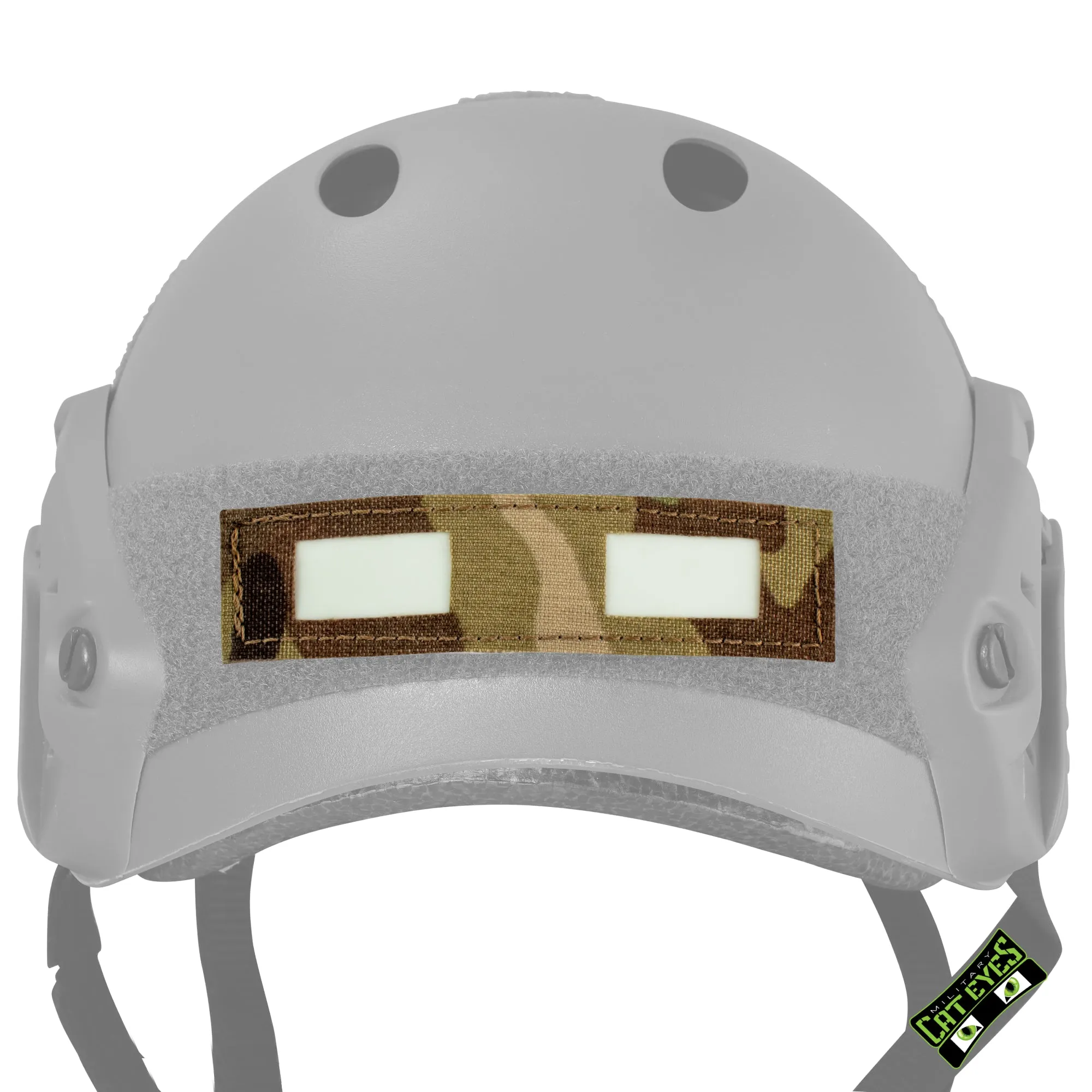 Multicam Arid Military Helmet Cat Eye Band