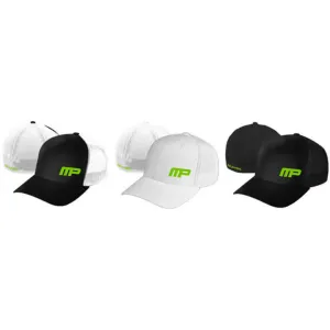 MusclePharm Sportswear Performance Signature Flex Fit Hat (MP)