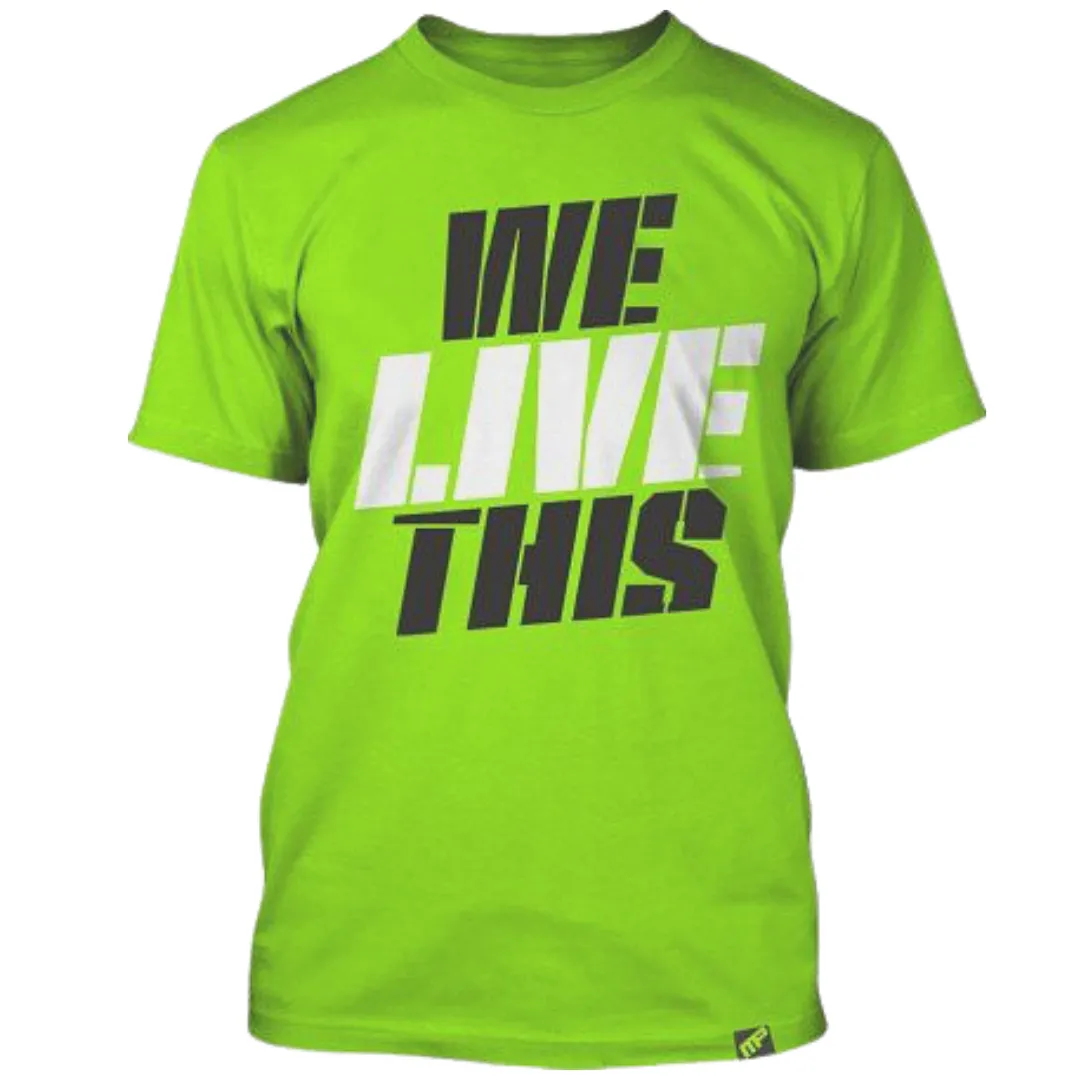MusclePharm Sportswear We Live This Tee (WLTS)