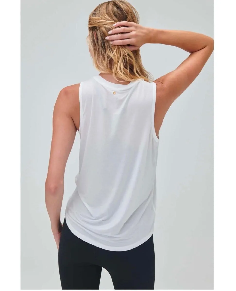Namaste Tank White