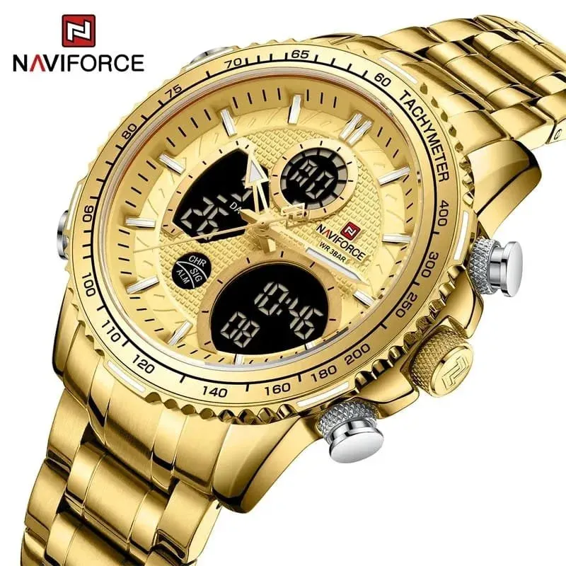 Naviforce 9182 CH - Gold