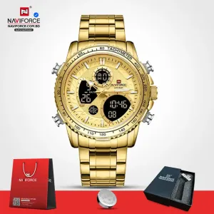 Naviforce 9182 CH - Gold