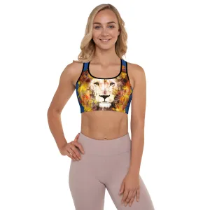 Navy/Lion Sports Bra