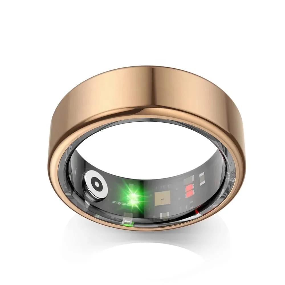 New Fashion Smart Health Ring for Men Fitness Tracker Sports Modes Sleep Monitor Heart Rate Blood Oxygen R02 Health Smart Ring