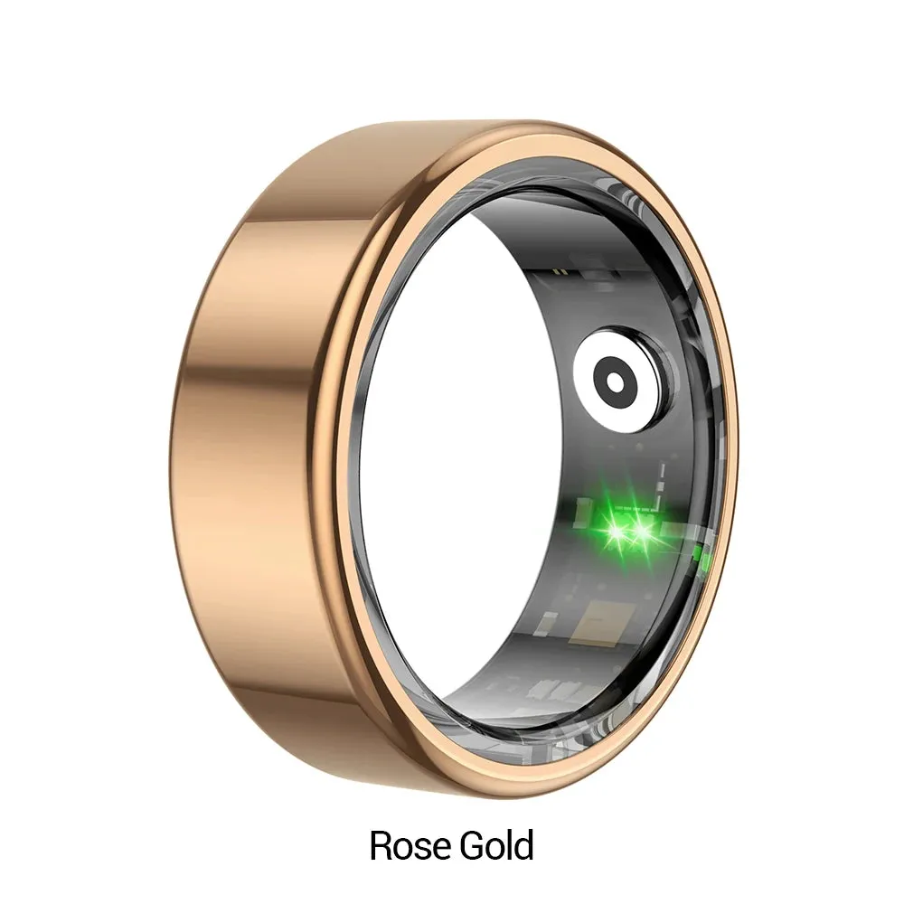 New Fashion Smart Health Ring for Men Fitness Tracker Sports Modes Sleep Monitor Heart Rate Blood Oxygen R02 Health Smart Ring