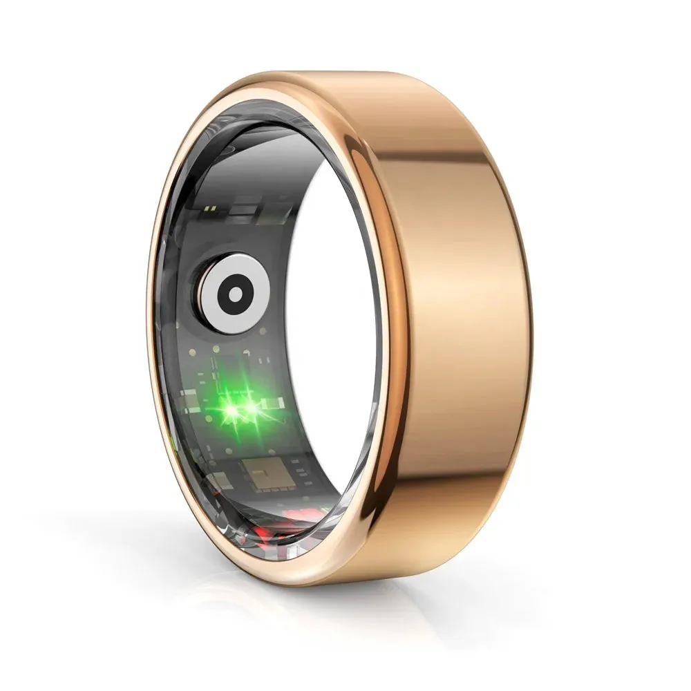 New Fashion Smart Health Ring for Men Fitness Tracker Sports Modes Sleep Monitor Heart Rate Blood Oxygen R02 Health Smart Ring