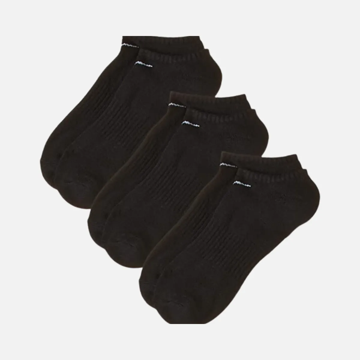 Nike Everyday Cushion No-show Socks -Black