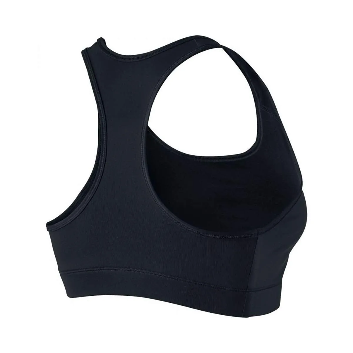 Nike Women's Victory Compression Sports Bra, Black/White, Medium