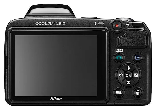 Nikon COOLPIX L810 Digital Camera - Black