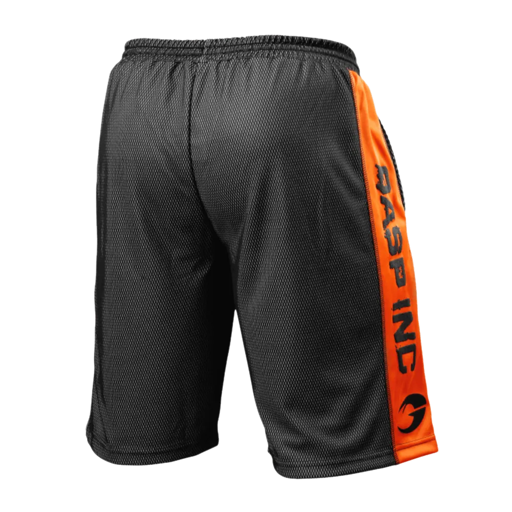 No1 Mesh Shorts - Black/Flame