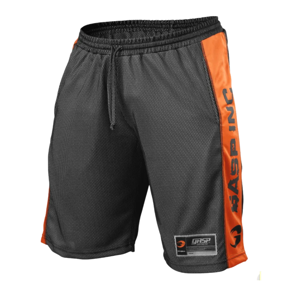 No1 Mesh Shorts - Black/Flame