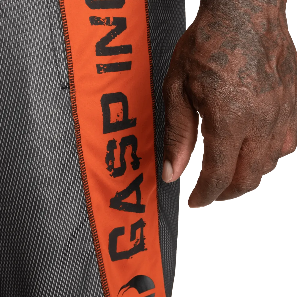 No1 Mesh Shorts - Black/Flame