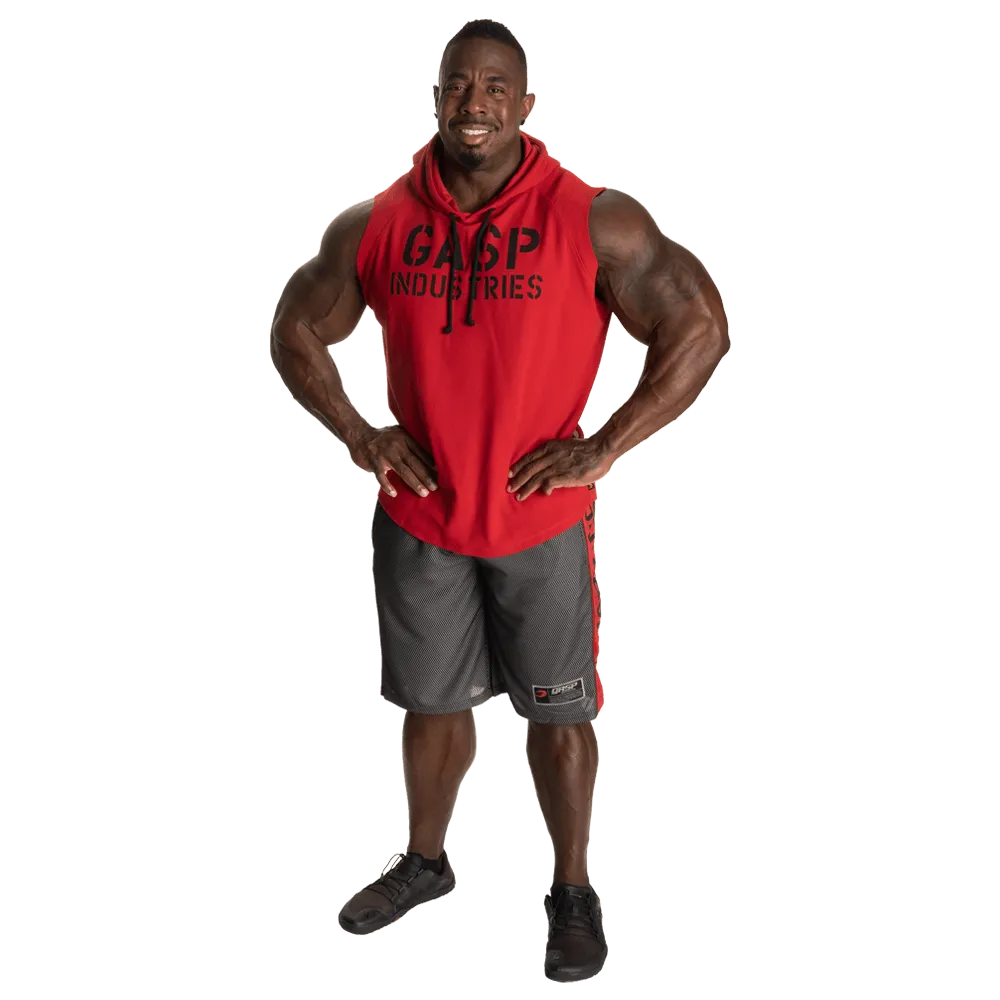 No1 Mesh Shorts - Black/Red