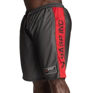 No1 Mesh Shorts - Black/Red