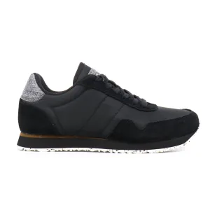 NORA III LEATHER BLACK