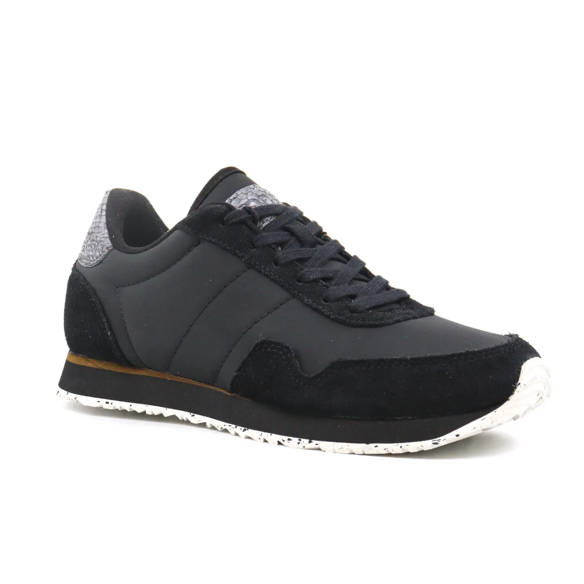 NORA III LEATHER BLACK