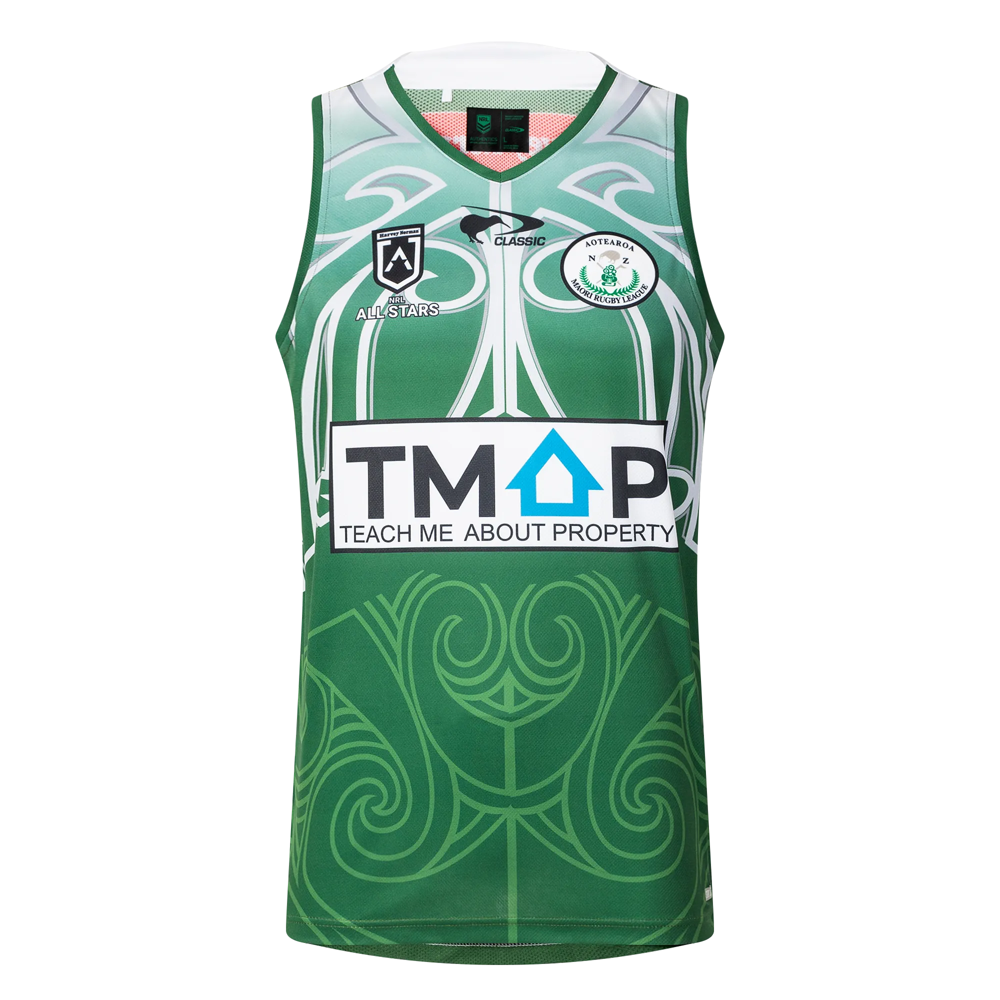 NRL Maori All Stars 25/26 Pro Training Singlet by Classic Sportswear