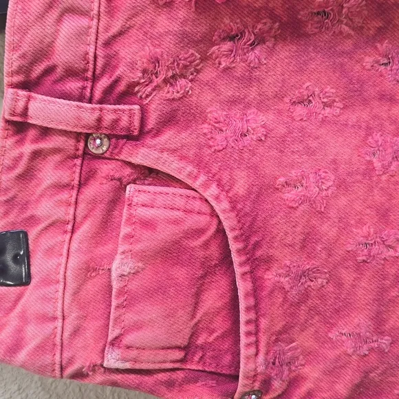 NWT Free People Mixed Emotions Hi Lo Shorts Size 27