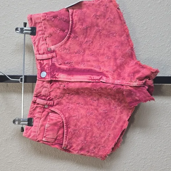 NWT Free People Mixed Emotions Hi Lo Shorts Size 27