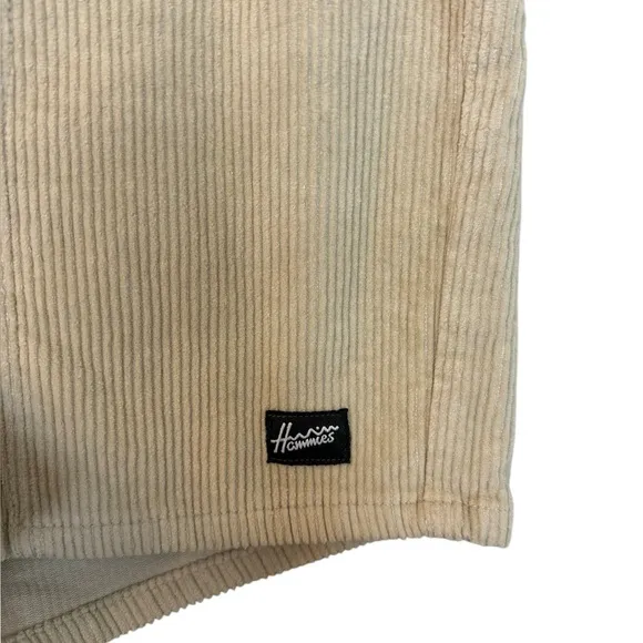 NWT Hammies retro California shorts corduroy 28 Sand/Tan