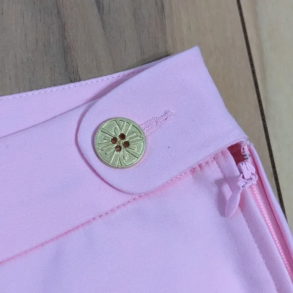 NWT! Lilly Pulitzer Alessi Stretch Shorts Pink Blossom Size 4