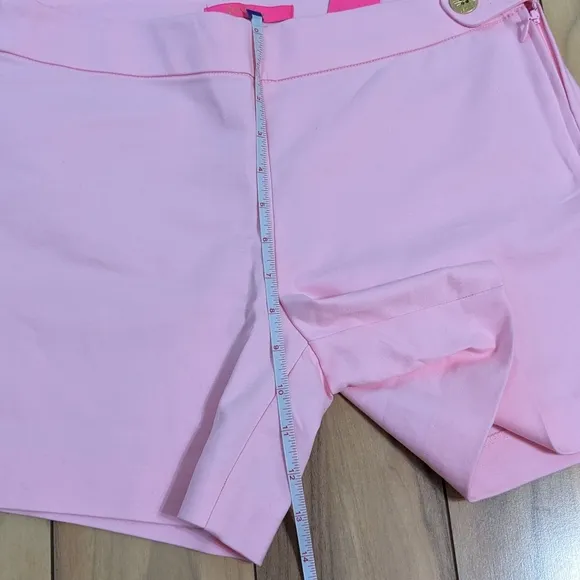 NWT! Lilly Pulitzer Alessi Stretch Shorts Pink Blossom Size 4
