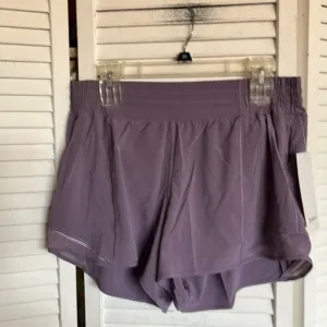 NWT Lululemon Hotty Hot High-Rise Lined Short 4&quot; Sz 12