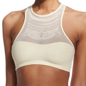 NWT PILYQ Luna Mesh Halter Pearl