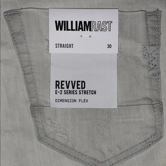 NWT William Rast E-2 Series Stretch Shorts Size 30
