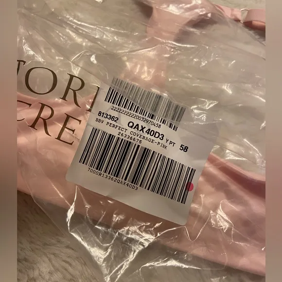 NWT!Victoria Secret lightly lined racerback full coverage 40DDD bra front close
